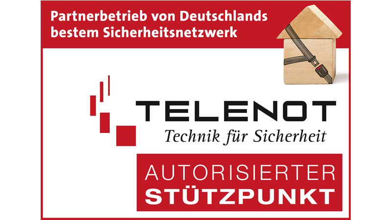 TT Sicherheitstechnik ist autorisierter TELENOT-Stützpunkt
